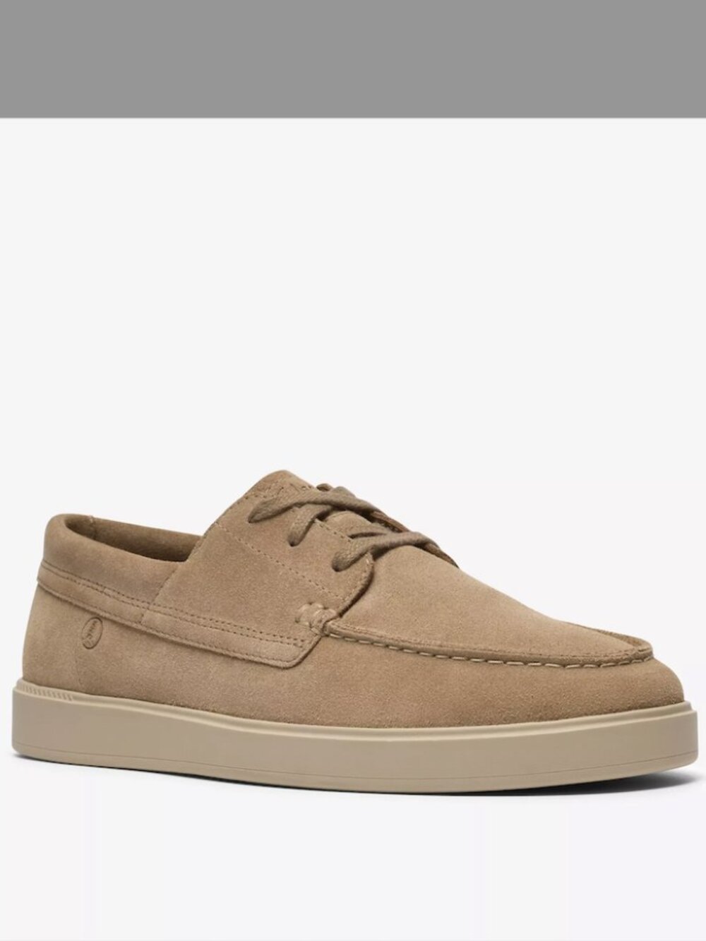 Clarks Dark Sand Suede Boat Shoes in Size 10